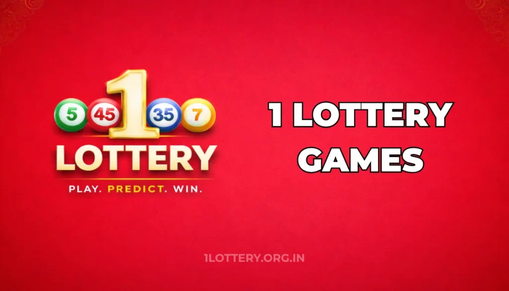 1 LOTTERY GAMES