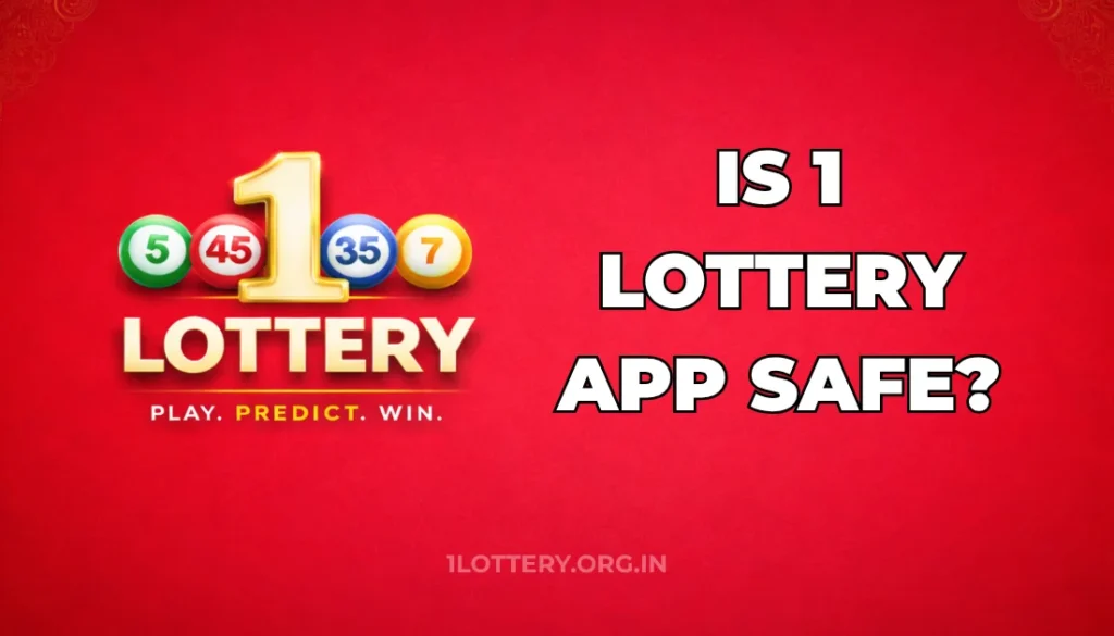 IS 1 LOTTERY APP SAFE?